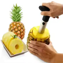 Stainless Steel Pineapple Corer Slicer – 1PC Pineapple Peeler & Cutter Kitchen Gadget